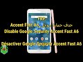 حدف حساب جوجل Accent Fast A6 FRP Bypass Remove Google Account  Accent Fast A6 FRP