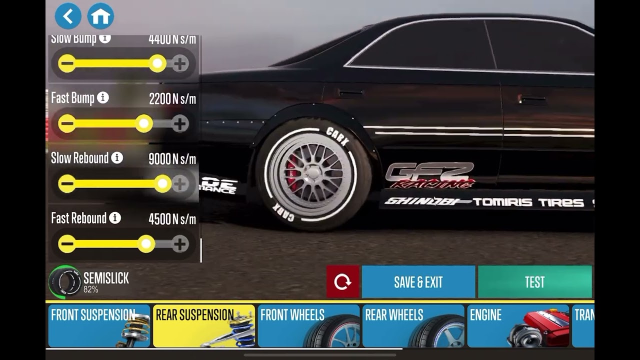 CarX Drift Racing 2 Samurai II 7.0Lt V8 Example Run & Dori Ultimate Tune