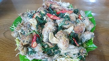 Ếch rang muối _ Cách làm ếch rang muối thơm ngon,giòn rụm ,siêu hấp dẫn