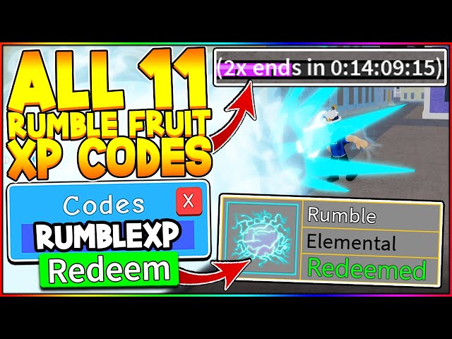 EVERY WORKING CODE IN ROBLOX BLOX FRUITS! *Free Double XP* - BiliBili