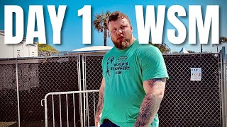 DAY 1 OF WORLDS STRONGEST MAN 2023 BTS | STOLTMAN BROTHERS