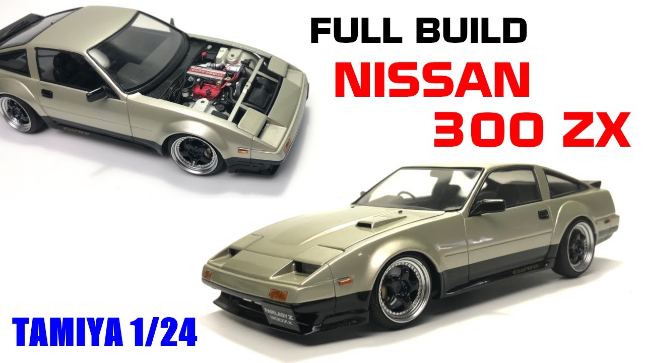 Full build Nissan 300ZX Z31 Tamiya 1/24 model car kit【プラモデル 車】