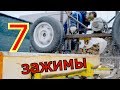 DIY ПИЛОРАМА НА КОЛЕНКЕ 7 (ПЕРВАЯ ДОСКА)DIY SAWMILL THE FIRST TO THE