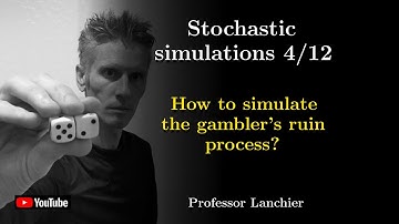 18-04. Stochastic simulations - How to simulate the gambler