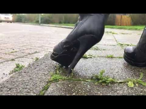 Walking on the curb