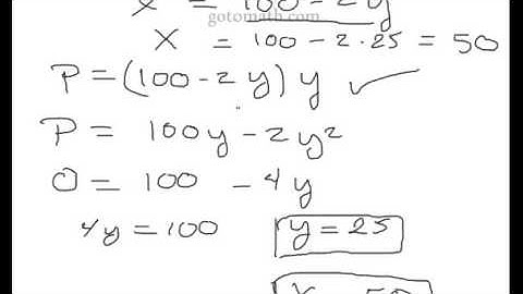 Calculus 1-Optimization Problems Part 1