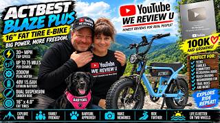 ACTBEST Blaze Plus Review 🔥 30+ MPH, 2000W & 75-Mile Range?!