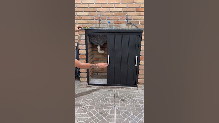 Porta de correr para sua pia feito PVC #diy #dicas #pvc #donadecasa #casa