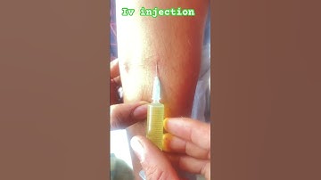 Iv injection use ll #intravenousinjection #short