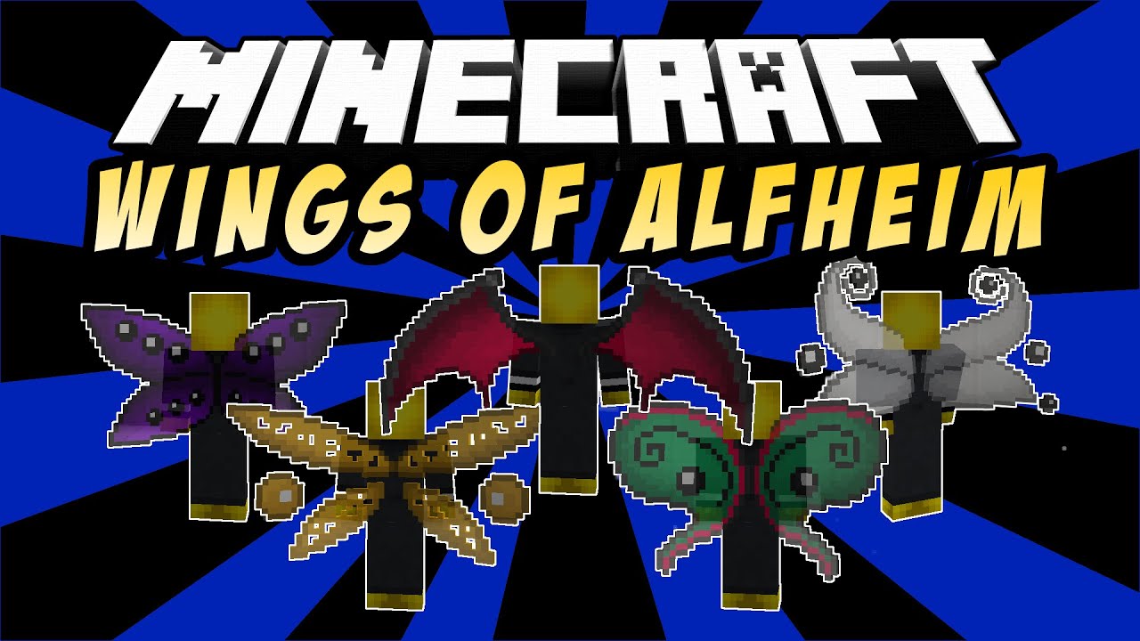 The Wings Of Alfheim: Alas De Hada - Minecraft Mod 1.7.10 