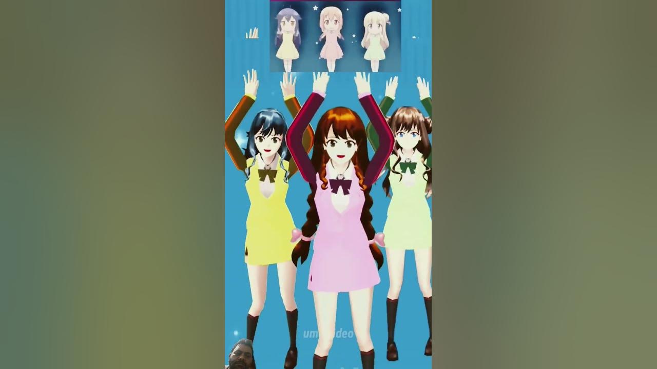 Toca Toca Dance Versi Sakura School Simulator Baju Sakura Baru sakura simulator
