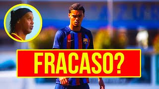 EL HIJO DE RONALDINHO ES UN FRACASO TOTAL!? 😳😱 El debut de Joao Mendes en el Barcelona