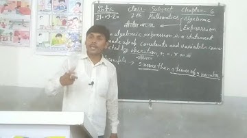 Class -7th Mathematics Chapter - 6th by Shriram sahani