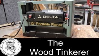 A Craigslist Find Delta 12 inch Planer 