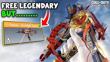 Codm is giving Free Legendary Fennec Scintillant Scales but…..