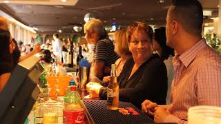 This is Inside RIO Brazilian Restaurant in 2011 during peak season