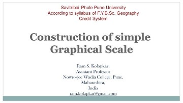Construction of Simple Graphical Scale