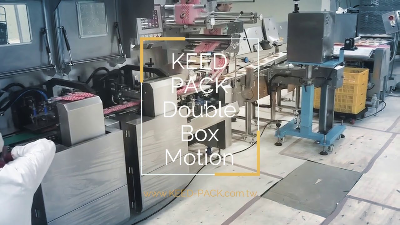 KEED PACK DORAYAKI PACKING LINE - YouTube