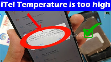 iTel Phone 📱 Error Fixing Temperature is too high, Overheated app is being closed