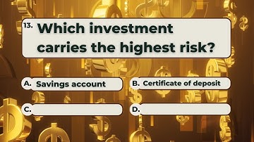 Trivia QUIZ Game 🤯 | Money Questions 🤑| Test Your Financial Knowledge💡  |Tricky Trivia Questions!