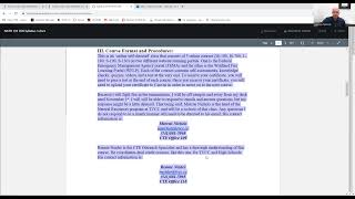 Intro to NATR 101 Syllabus Video