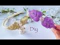 Красивый Ободок из Глиттерного фоамирана Diy Glitter Eva Foam Sheets Headband