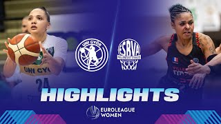 Serco UNI Gyor v Villeneuve d'Ascq LM | Gameday 8 | Highlights | EuroLeague Women 2023