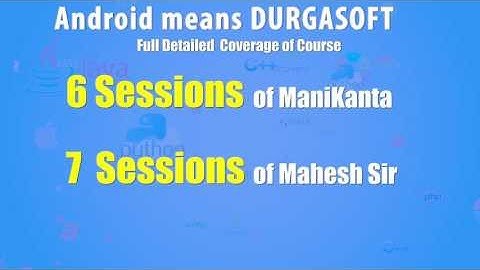 Grab the opportunity to learn ANDROID Videos || FREE Videos @ www.durgasoftvideos.com