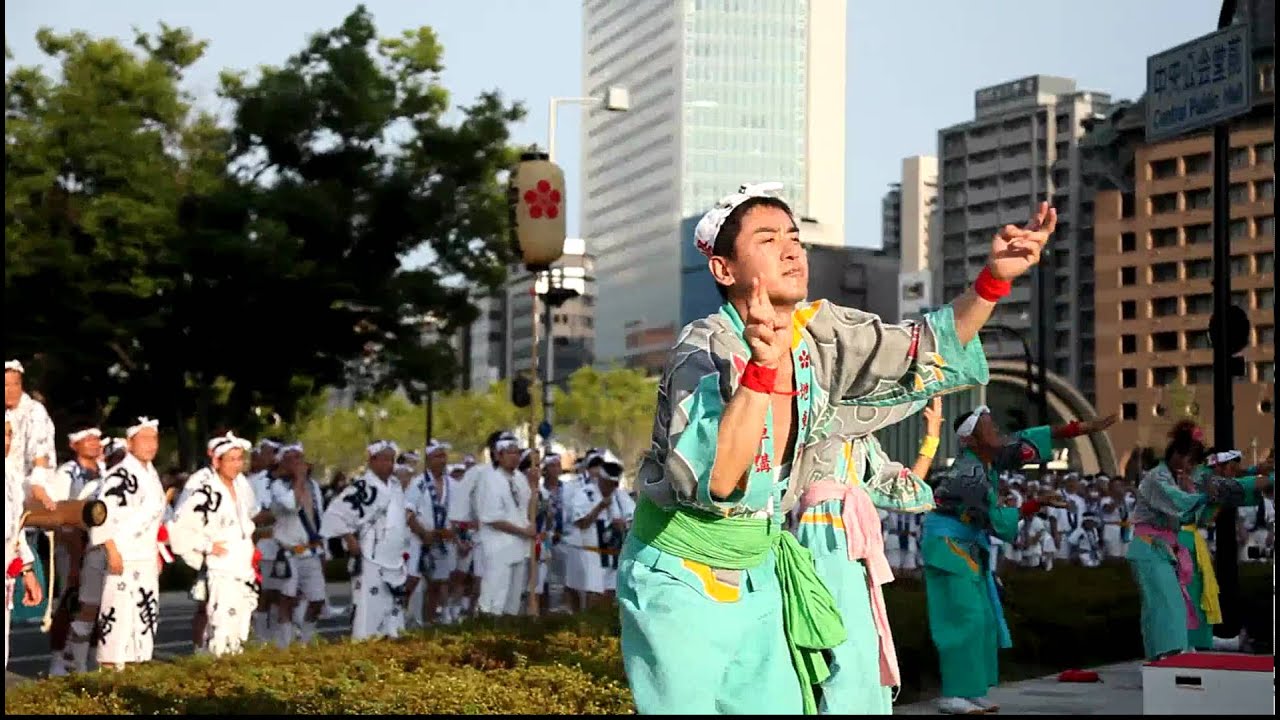 10大阪天神祭 陸渡御 龍踊り Youtube