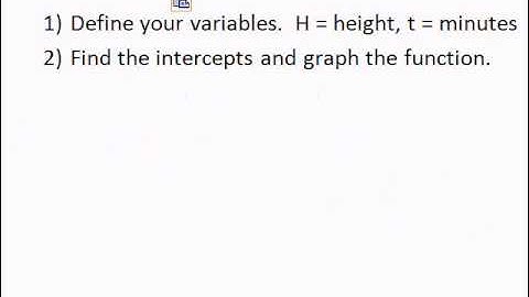 Interpreting x and y intercepts (a1 4.3).wmv