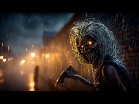 Wrathchild Iron Maiden 4K AI VIDEO ANIMATION