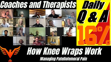 How Knee Wraps Work - Patellofemoral Pain - BillHartmanPT.com Q&A for The 16%