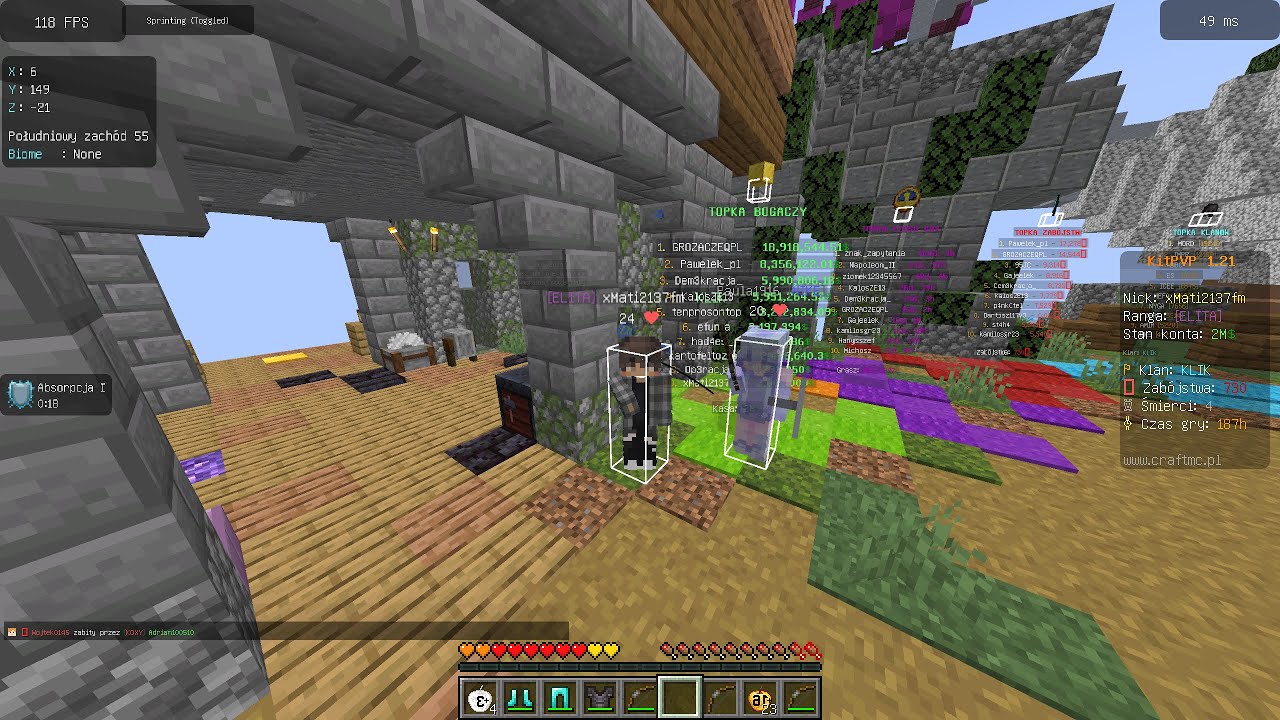 kitpvp klepy na craftmc.pl - YouTube