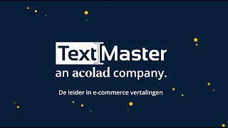 TextMaster: De leider in e-commerce vertalingen (NL)