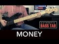 Pink floyd  money authentic bass cover  tab