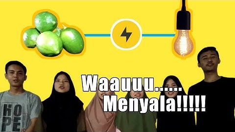 Praktikum Kimia Sel Volta || Baterai dari Buah JERUK NIPIS