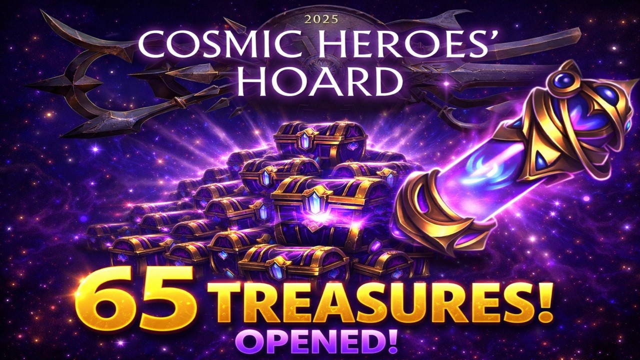 DOTA 2 - OPENING 65 COSMIC HEROES' HOARD 2025 TREASURES!