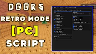 [NEW] Doors Retro Mode OP Script Pastebin PC 2024 | LOLHAX V2 BETA