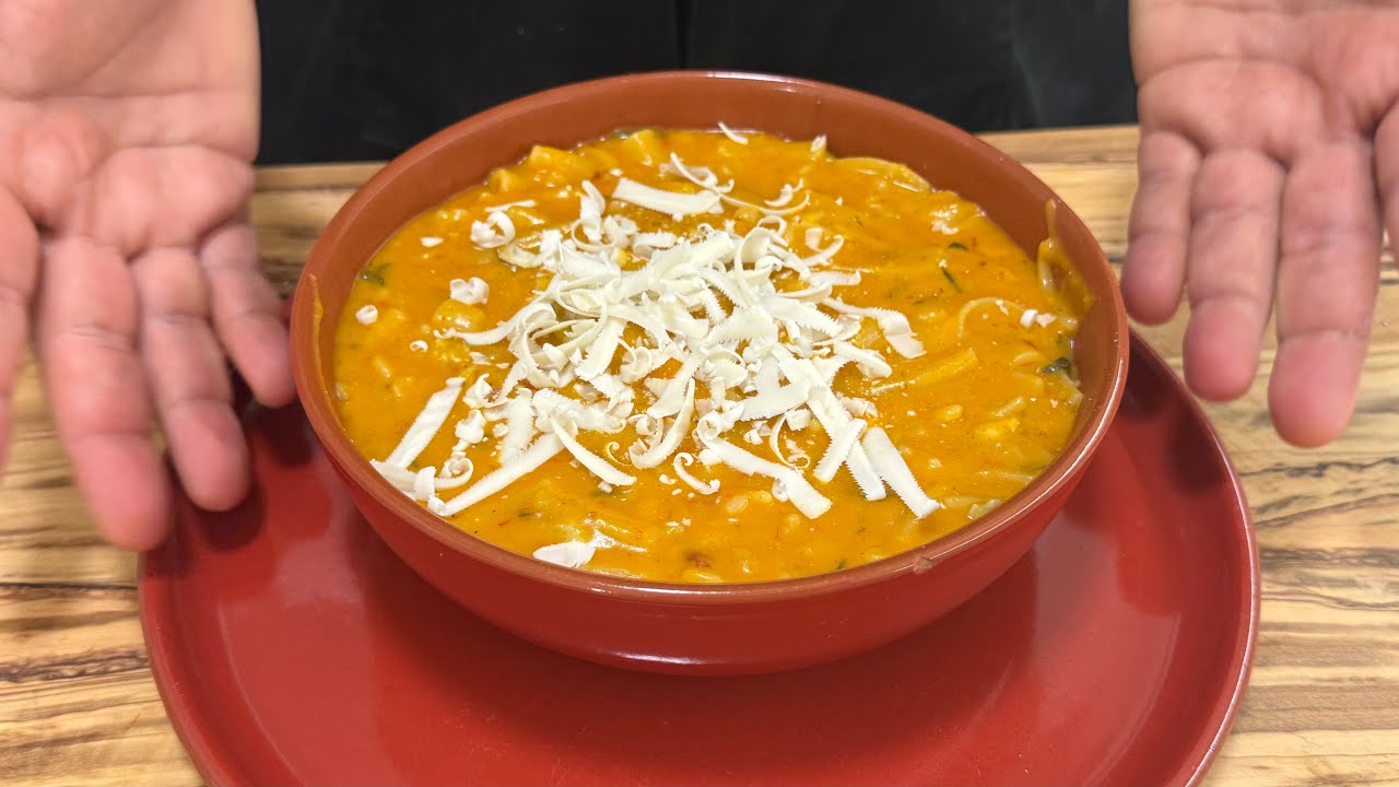 Pasta con la Zucca, Nduja e Gorgonzola