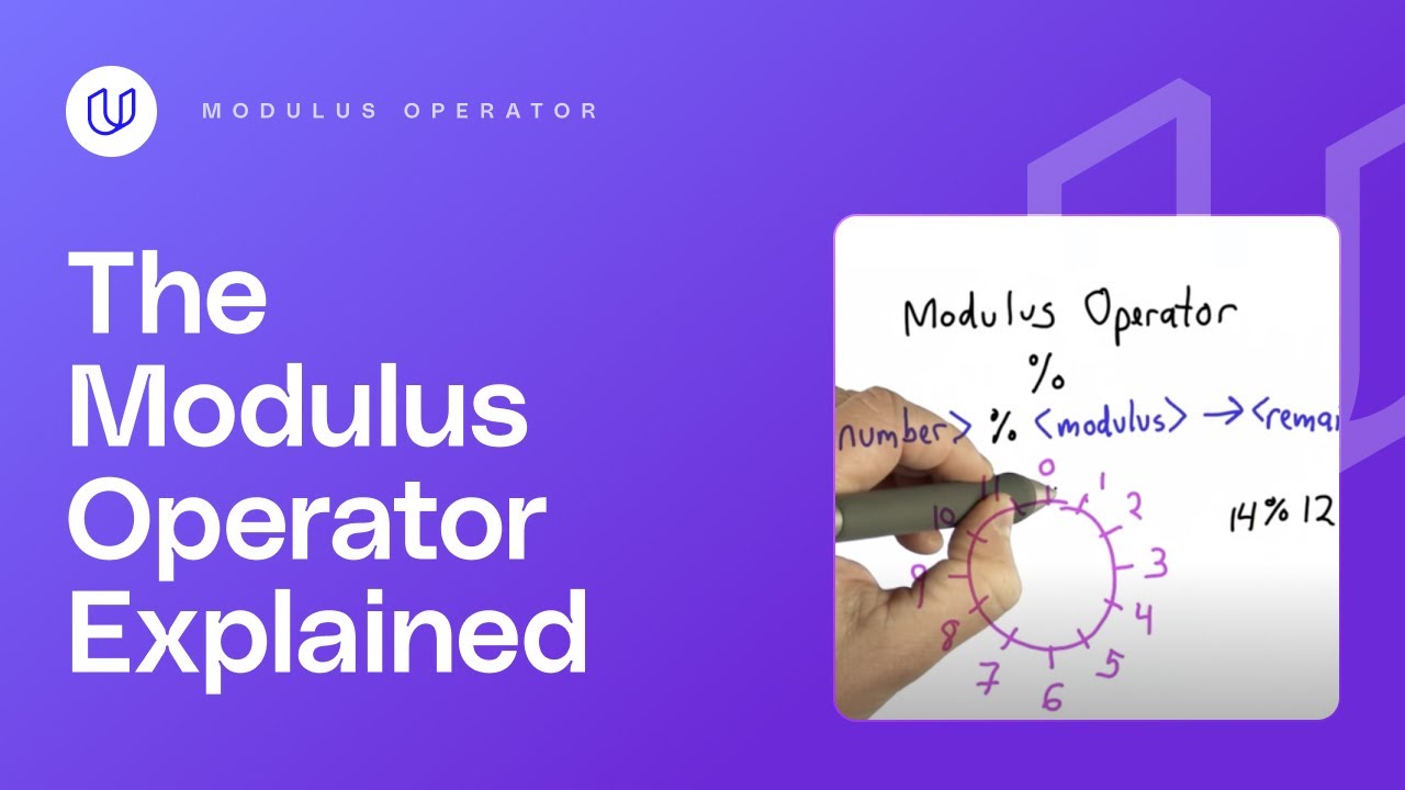 modulus operator คือ  Update  Modulus Operator - CS101 - Udacity