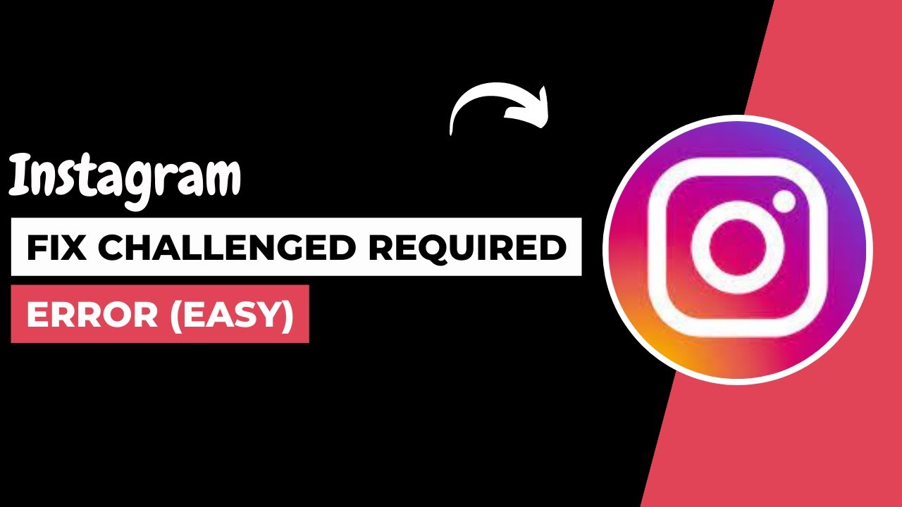 Требуется вызов Instagram - ЛЕГКОЕ ИСПРАВЛЕНИЕ!