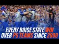 EVERY Boise State win over P5 Teams since 2000