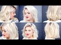 6 Curls/Waves For Short Hair With Curling Wand | Milabu