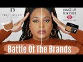 Fenty Beauty Powder Foundation vs Make Up For Ever Powder Foundation | ComfyChic365