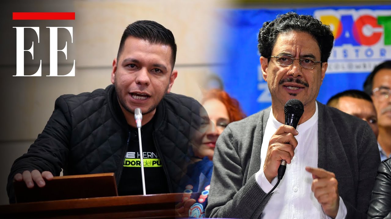 Así fue el tenso enfrentamiento entre Jota Pe Hernández e Iván Cepeda en el Congreso | El Espectador