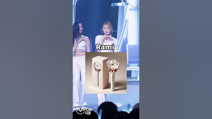if baby monster members have their own lightstick #kpop #babymonster #viral