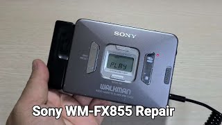 Sony WM-FX855 Repair Cassette Player Walkman - YouTube