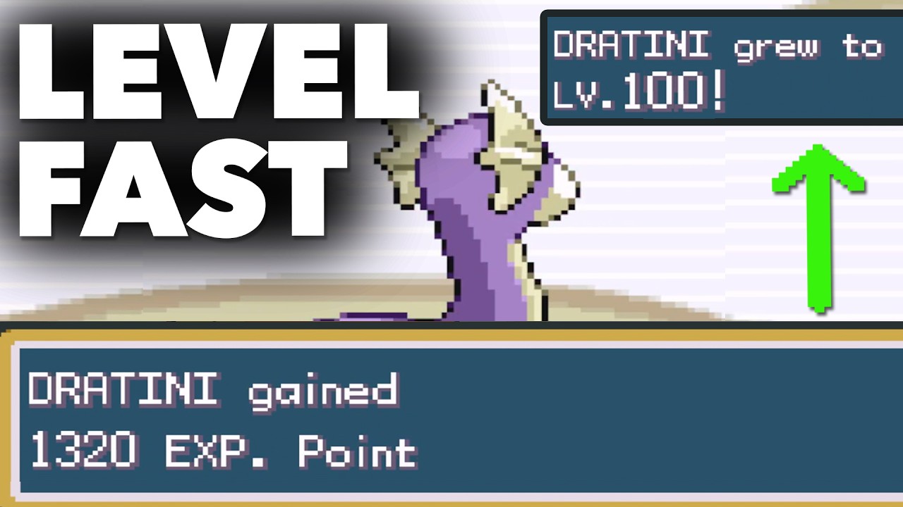 How to Level Up FAST in Pokémon FireRed & LeafGreen
