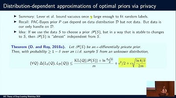 PAC-Bayesian approaches to understanding generalization in deep learning - Gintare Dziugaite