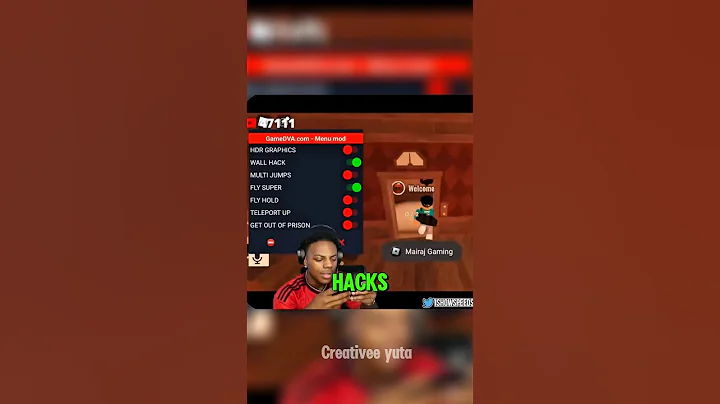 ISHOWSPEED banned for 100 years in Roblox 💀 #shorts